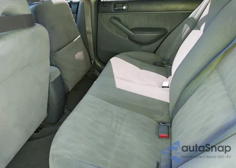 2004 Honda Civic Ex z USA, uszkodzony, nr VIN 2HGES26724H503421